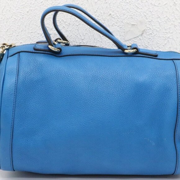 Gucci Calfskin Soho Boston Bag - Riviera Blue - Picture 2 of 15